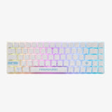 Higround SNOWSTONE Base 65 Hotswap Mechanical Gaming Keyboard - ISO UK, White Flame