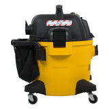 SAUSAS/ŠLAPIAS 34L Dry/Wet Vacuum Cleaner with Power Outlet AT-DXV34PTA