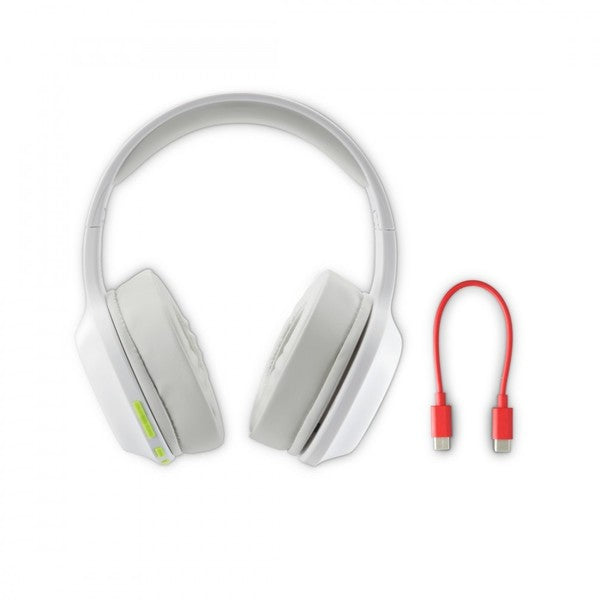 BT Spirit Calypso II Over-Ear Bluetooth Headphones - White