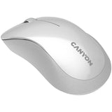 CANYON MW-11 Wireless Mouse - Pearl White, 1200 DPI