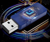 WiFi 1300Mbps Dual-Band USB Adapter - 2.4GHz/5GHz Bluetooth Connectivity