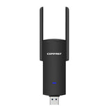 WiFi 1300Mbps Dual-Band USB Adapter - 2.4GHz/5GHz Bluetooth Connectivity