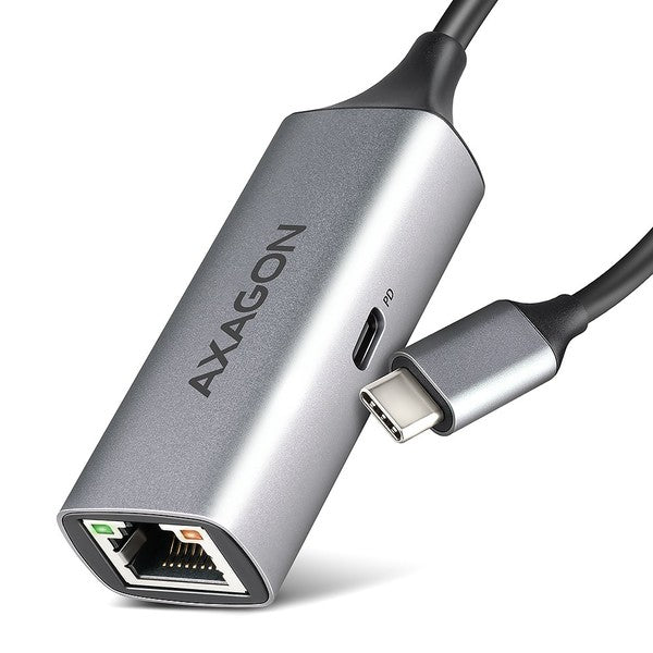 AXAGON ADE-TXPD USB-C Gigabit Ethernet Adapter with PD 100W