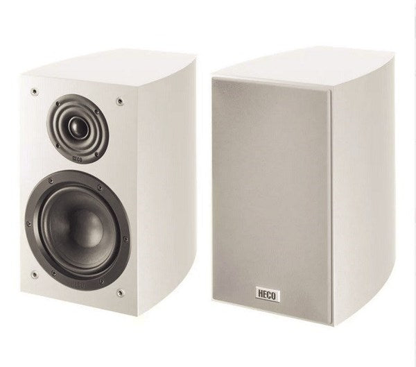 HECO VICTA ELITE 202 speaker black WHITE (2 PACKAGES)