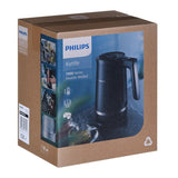 Philips - Double-walled Kettle - HD9396/90 7000 series - Electric - 2200 W - 1.7 L - Metal - 360° rotational base - Black