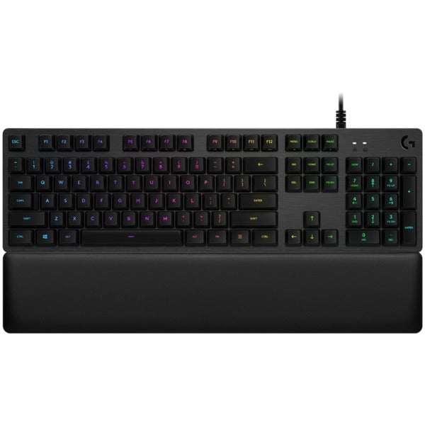 LOGITECH G513 LIGHTSYNC Mechanical Gaming Keyboard - CARBON (US INT'L) - USB - Tactile Switches