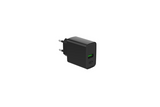 GEMBIRD 20W Dual-Port USB Fast Charger - Black