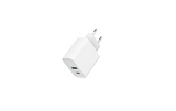 GEMBIRD 20W Dual Port USB Fast Charger - White