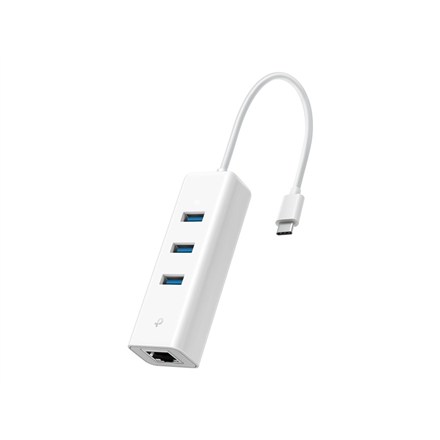 TP-LINK UE330C USB 3.0 Type-C to Gigabit Ethernet Adapter with 3-Port USB 3.0 Hub