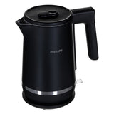 Philips Kettle - HD9395/90 - Electric - 2200 W - 1.7 L - Plastic/Stainless Steel - 360° rotational base - Black