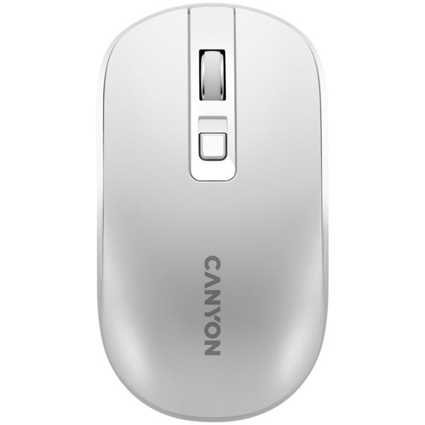 CANYON MW-18 Wireless Rechargeable Mouse - Pearl White