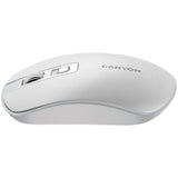 CANYON MW-18 Wireless Rechargeable Mouse - Pearl White