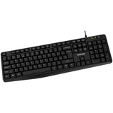 CANYON KB-1 Wired Keyboard - UK Layout, Black