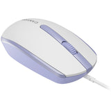 CANYON M-10 Wired Mouse - White Lavender