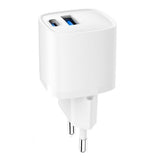 Gembird TA-UC-PDQC20-W-01 USB A+C Fast Charger