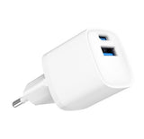 Gembird TA-UC-PDQC20-W-01 USB A+C Fast Charger