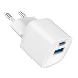Gembird TA-UC-PDQC20-W-01 USB A+C Fast Charger