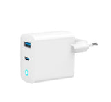 GEMBIRD TA-U2QC3-CAR-02 2-Port USB Car Fast Charger - Type-C PD 18W, Black