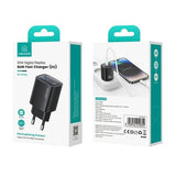 Charging 30W GaN LED USB-C & USB Wall Charger CC229 - White