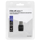 WiFi 1300Mbps Dual-Band USB WiFi Adapter with 2x2dBi Antennas