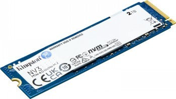 KINGSTON NV3 2000GB M.2 2280 PCIe 4.0 NVMe SSD - 6000MB/s Read, 5000MB/s Write