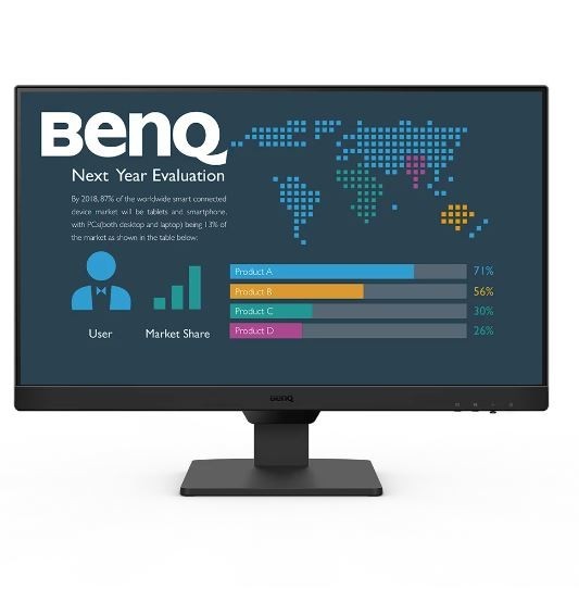 BenQ BL2490 computer monitor 60.5 cm (23.8") 1920 x 1080 pixels "Full HD" Black