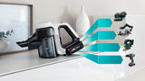 Belaidis Unlimited 7 ProHygienic Aqua White 2-in-1 Cordless Vacuum Cleaner