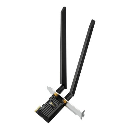 TP-LINK AXE5400 Tri-Band Wi-Fi 6E Bluetooth PCIe Adapter