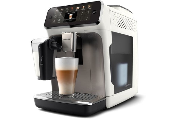 Philips EP4443/70 Fully Automatic Espresso Machine, 12 bar, 1500 W, White/Black - Philips