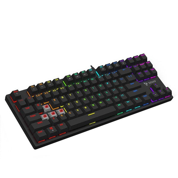 Savio Tempest x2 RGB Mechanical Keyboard - Outemu Red Switches
