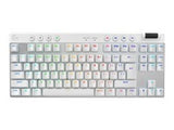 LOGITECH G PRO X TKL LIGHTSPEED Wireless Gaming Keyboard - White (US) Tactile