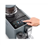 Delonghi Coffee Maker - EXAM440.55.G Rivelia - Pump pressure 19 bar - Built-in milk frother - Automatic - 1450 W - Pebble Gray