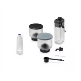 Delonghi Coffee Maker - EXAM440.55.G Rivelia - Pump pressure 19 bar - Built-in milk frother - Automatic - 1450 W - Pebble Gray