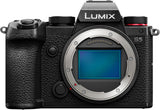 Panasonic Lumix G GH5 II (DC-GH5M2M) + Panasonic LUMIX G Vario 12-60mm f/3.5-5.6 Asph. Power O.I.S (H-FS12060) (Black)