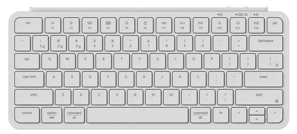 Keychron B1 Pro Ultraslim Low Profile Scissor Wireless Keyboard - US Layout, Ivory White