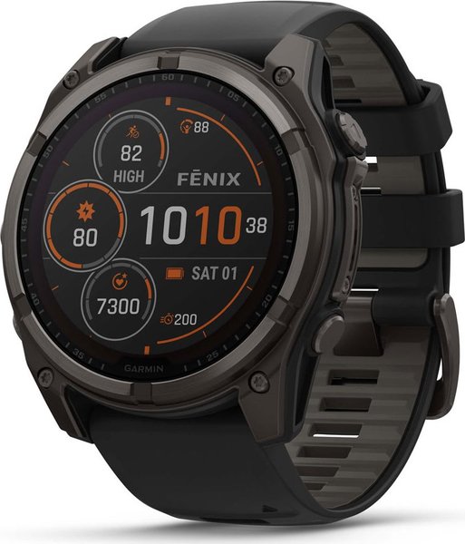 Garmin fenix 8 51mm Solar Sapphire Carbon Gray DLC Titanium Smartwatch