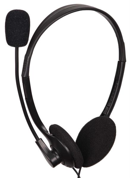 Gembird MHS-123 black in-ear headphones with microphone and volume control