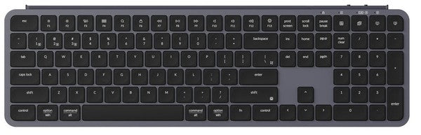 Keychron B6 Pro Ultraslim Wireless Keyboard - US Layout - Low Profile Scissor - Space Gray