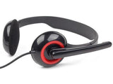 Gembird MHS-002 Headphones with Microphone - Black