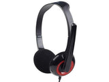 Gembird MHS-002 Headphones with Microphone - Black