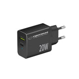 Dual 10.5W Dual USB-A Socket Adapter - Black