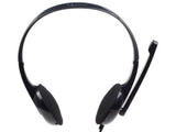 Gembird MHS-002 Headphones with Microphone - Black