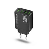 Esperanza EZC107K 36W Mains Charger - Black
