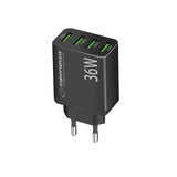 Esperanza EZC107K 36W Mains Charger - Black