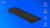 Wired KB-01 SAVIO USB Keyboard