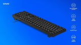 Wired KB-01 SAVIO USB Keyboard
