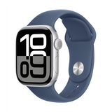 Apple Watch Series 10 GPS + Cellular 46mm Rose Gold Aluminum Case with Light Blush Sport Band - S/M