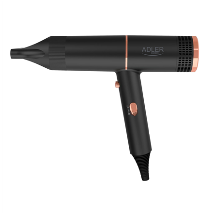 Adler AD 2278 Hair Dryer - 1400W with Ionic Function - Black