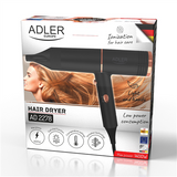 Adler AD 2278 Hair Dryer - 1400W with Ionic Function - Black