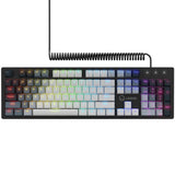 LORGAR Azar 514TKL Wired RGB Mechanical Gaming Keyboard - White, EN Layout